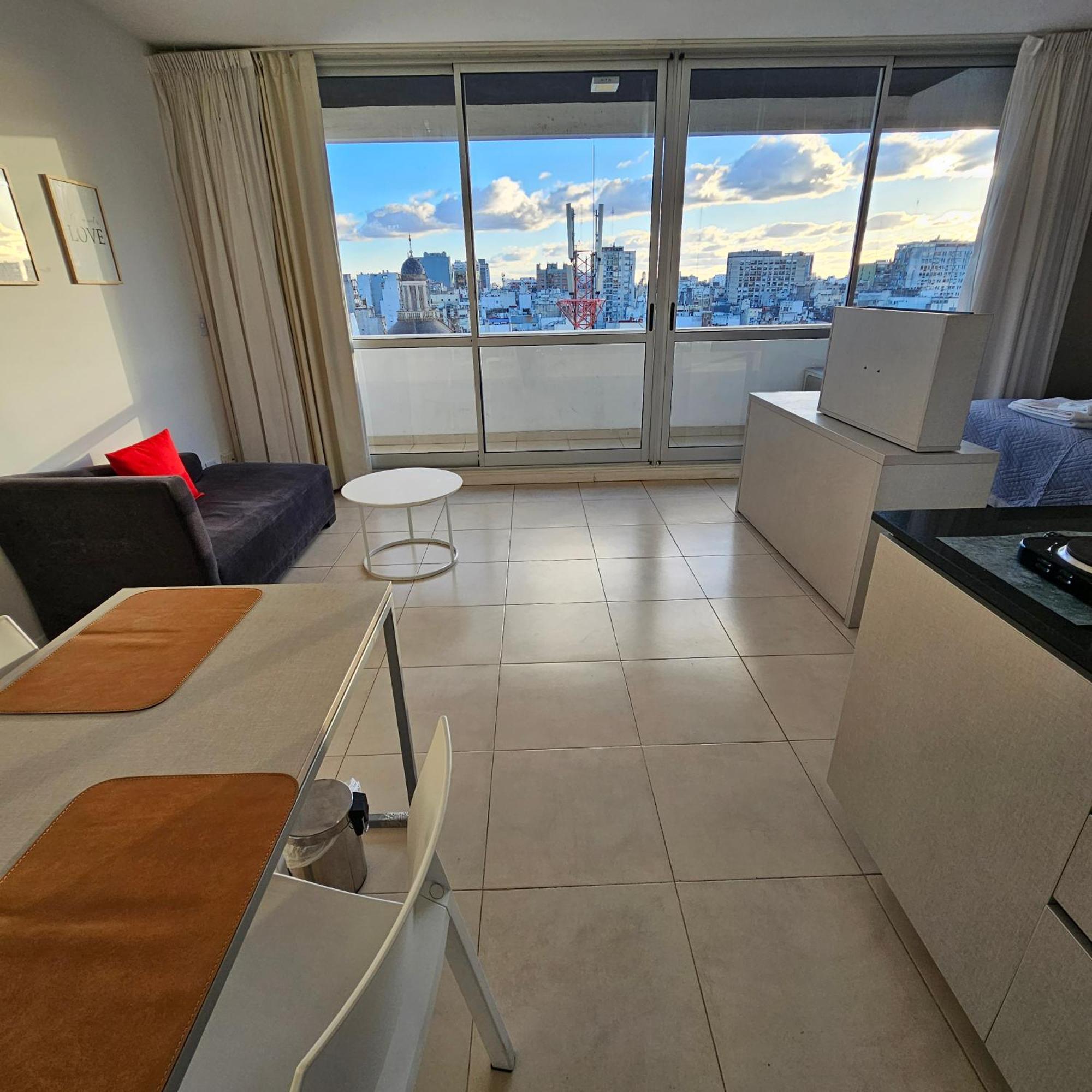 Centrico, Ideal Parejas, Vista Panoramica, Con Piscina Buenos Aires Rum bild