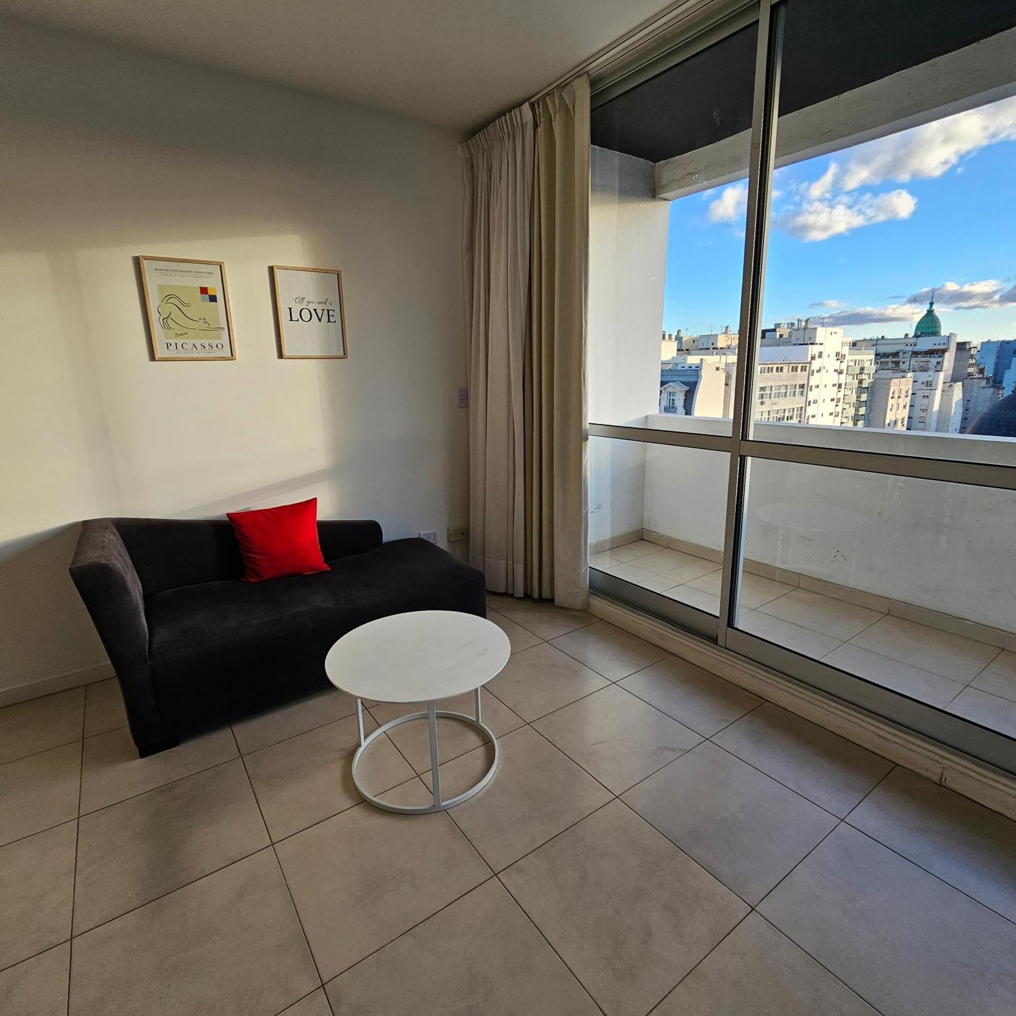 Centrico, Ideal Parejas, Vista Panoramica, Con Piscina Buenos Aires Rum bild