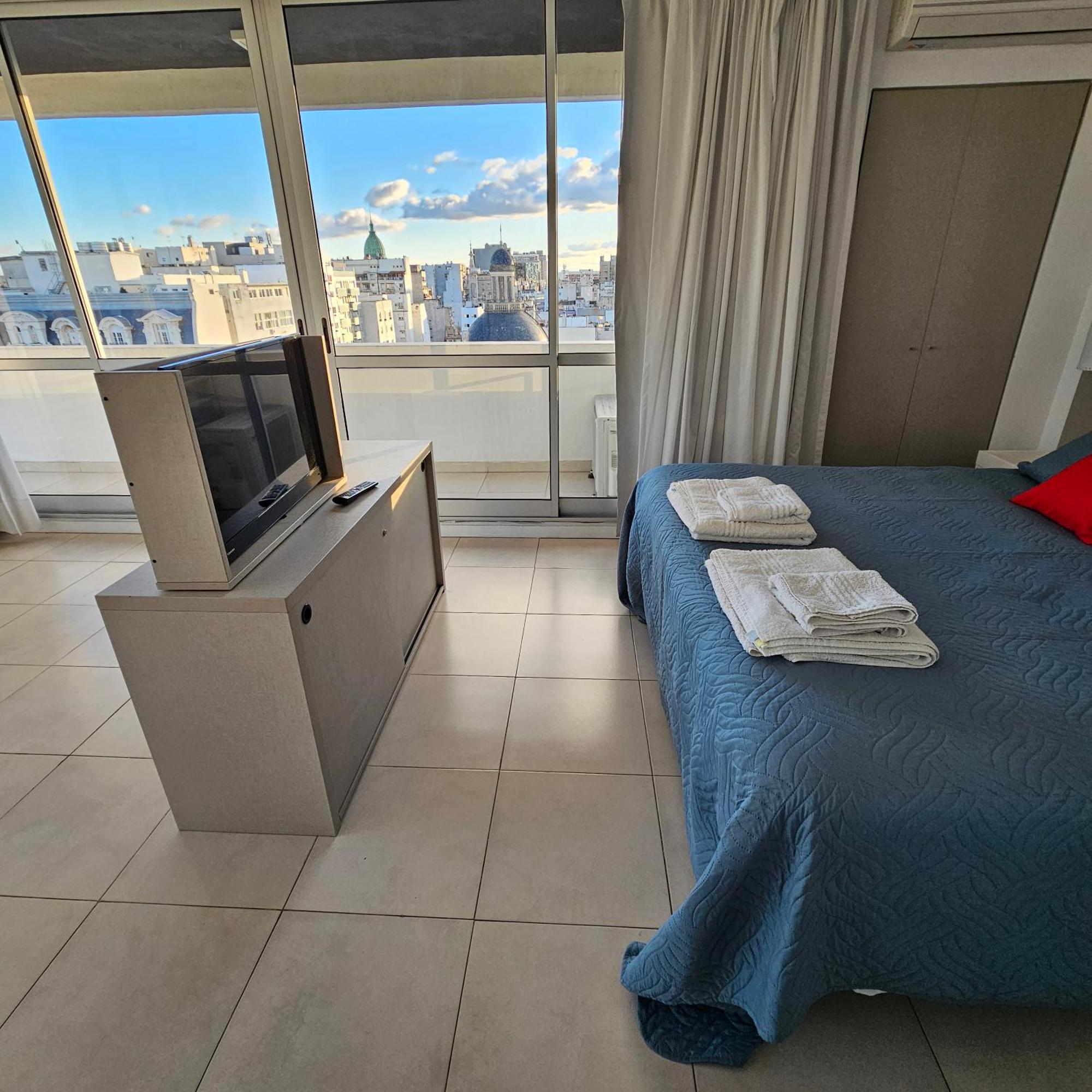 Centrico, Ideal Parejas, Vista Panoramica, Con Piscina Buenos Aires Rum bild